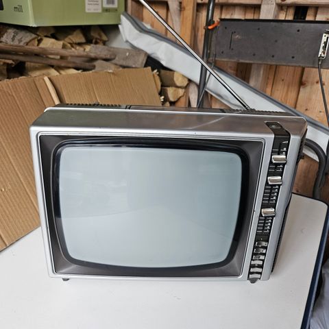 10" tv - sort/hvitt - 12 V