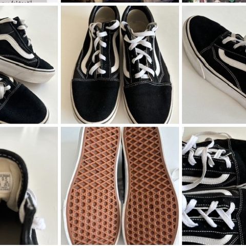 Vans sko str 40,5