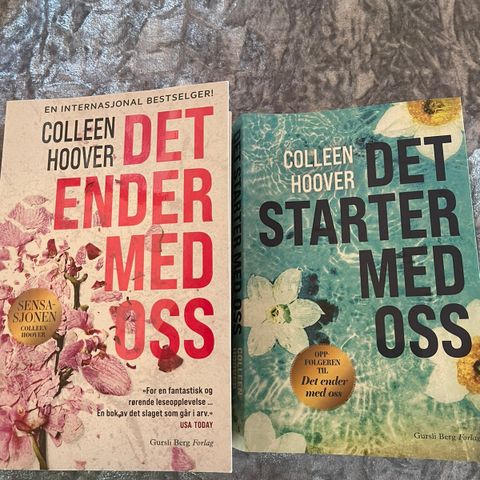 Bøker av Colleen Hoover