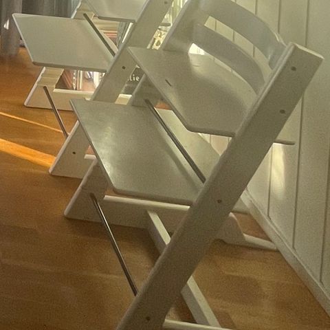 2x Stokke Tripp trappstoler