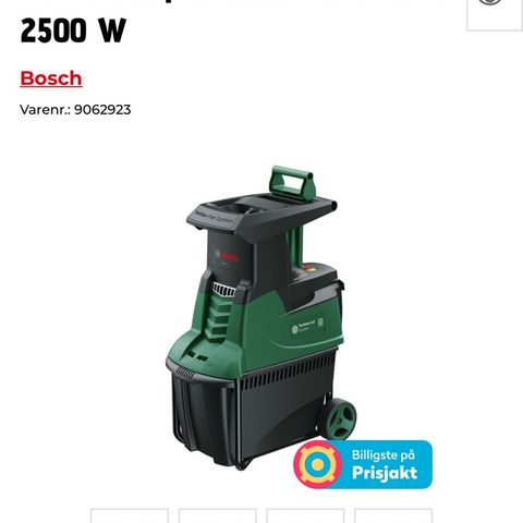 Bosch kompostkvern AXT 25 TC 2500 W