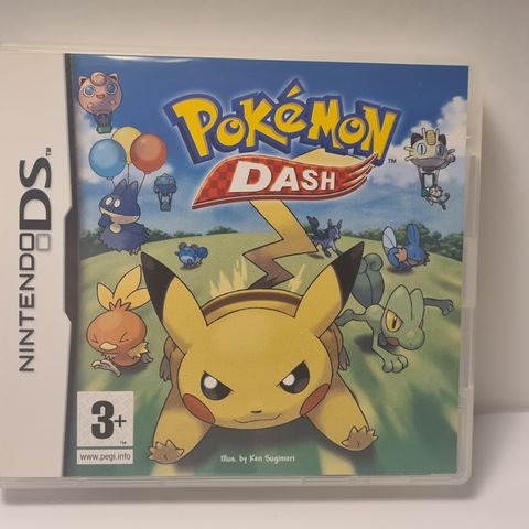 Pokemon Dash - Nintendo DS - Komplett med Manual