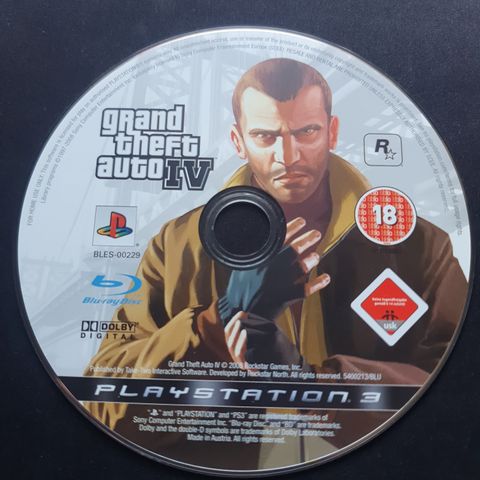 Gta 4 disk ps3