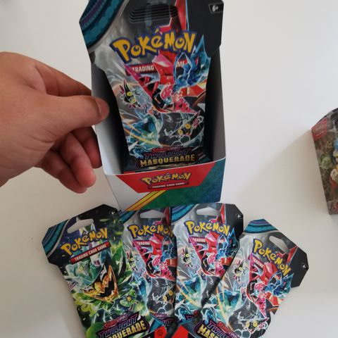 Pokemon. Twilight Masquerade Blister packs.