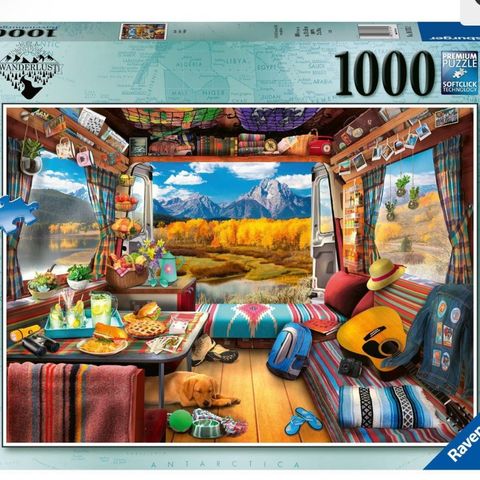 Puslespill Ravensburger 1000 brikker «Van life»