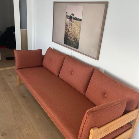 Futurum sofa av Rastad og Relling furusofa og ull