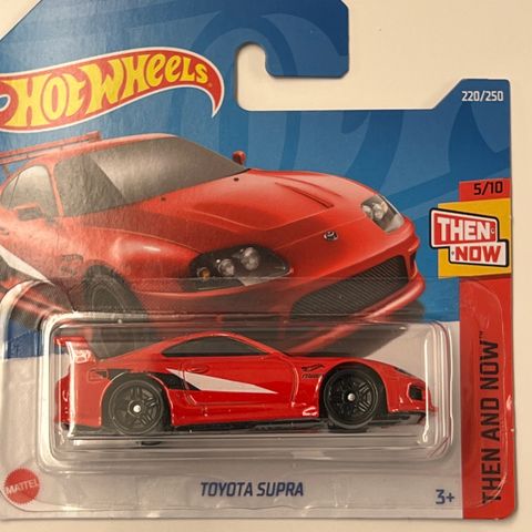 2022 Hot Wheels Toyota Supra - THEN AND NOW - HCV16