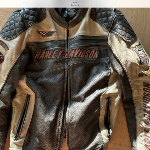 Harley Davidson skinnjakke