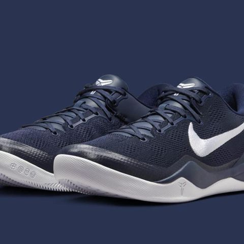 Kobe 8 Protro “Wolf Grey” og “College Navy” sz 42.5