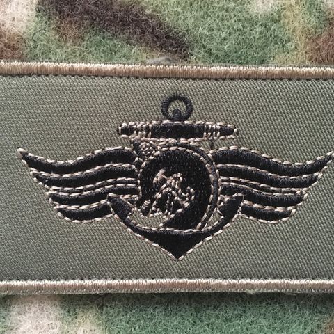 Marinejegerkommandoen. Marinens Jegervåpen. Bransjevinge NORSOCOM. Patch.