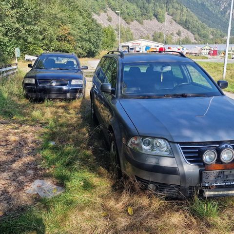 2 stk VW Passat 2002 delebiler