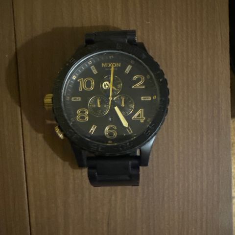 Nixon 51-30 51-30 CHRONO MATTE BLACK/GOLD