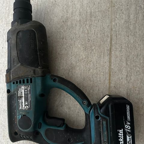 Slagdtill Makita DHR 202 - lite brukt.