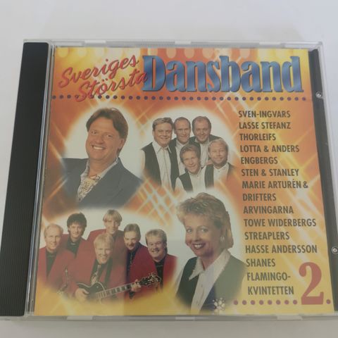 Sveriges Största Dansband 2 (CD)