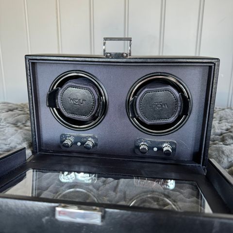 WOLF Double Watch Winder /klokkewinder