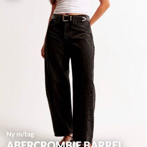 Abercrombie & Fitch Barrel jeans