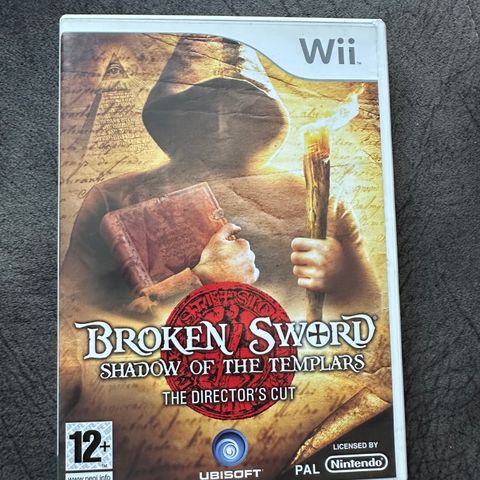 Broken Sword Shadow of the templars: The directors cut Nintendo Wii