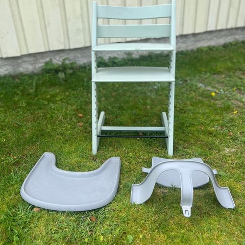 🌸Tripp Trapp Stol fra Stokke med babyset og brett