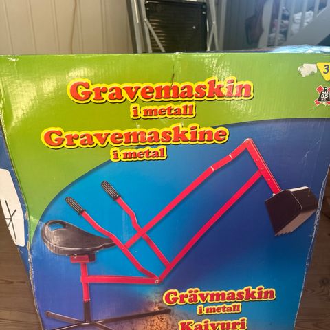 Gravemaskin leke