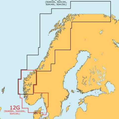 Sjøkart for Norge sørøst