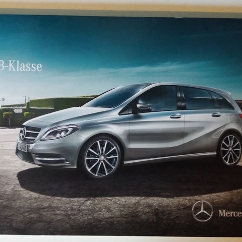 MERCEDES-BENZ B-Klasse -brosjyre. ( NORSK)