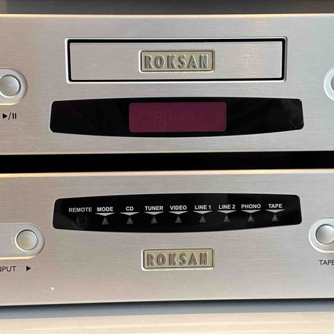 Roksan Kandy KA-I MkIII forsterker og CD spiller