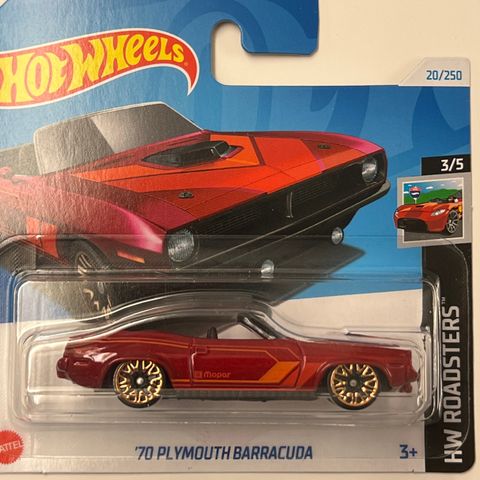 2024 Hot Wheels 70 Plymouth Barracuda - HW ROADSTERS - HTC95