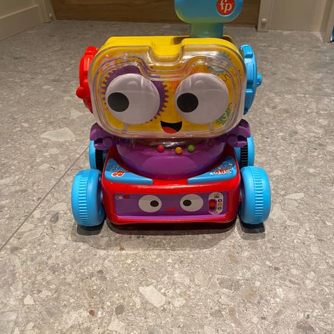 Fisher Price læringsrobot med lyd og lys