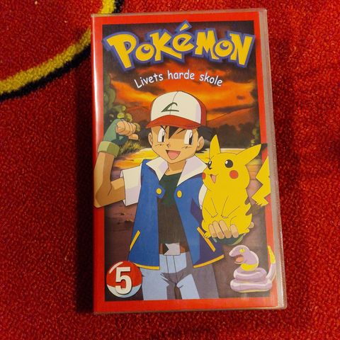 Pokémon VHS nr 5 Livets Harde Skole