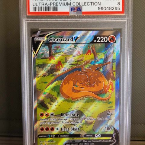 Charizard V #260 - Pokemon UPC Promo PSA 8