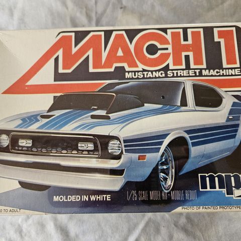 #4, 1971 Mach 1 Street Machine plastbyggesett