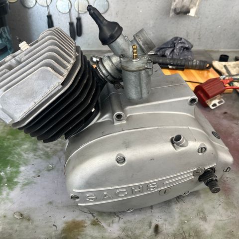 Sachs-motor 50ccm 5,3 hk