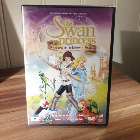 The Swan Princess 3 (norsk tale) 1998 *ny i plast* DVD