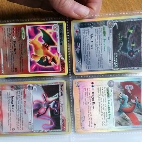 Pokemon kort 4 hits