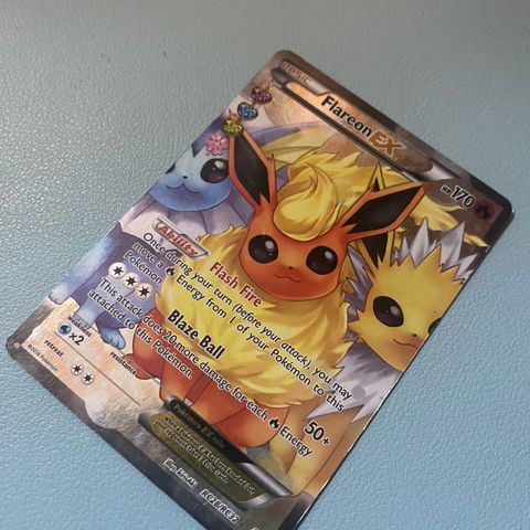 Flareon EX HOLO Full art ultra rare