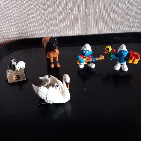 5  STK.. FIGURER  MERKE  " SCHLEICH "