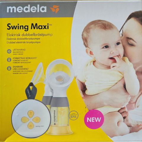 Medela Swing maxi dobbel elektrisk brystpumpe