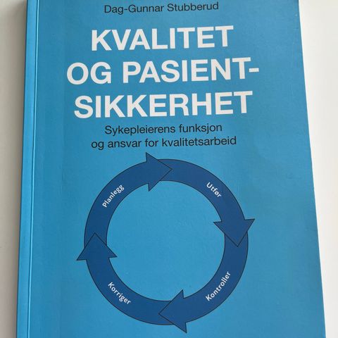 Kvalitet og pasientsikkerhet