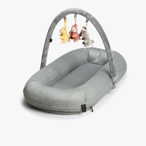 Yngri babynest mesh grey