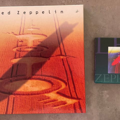 LED ZEPPELIN  - BOKS 1 & 2 (USPILTE!)