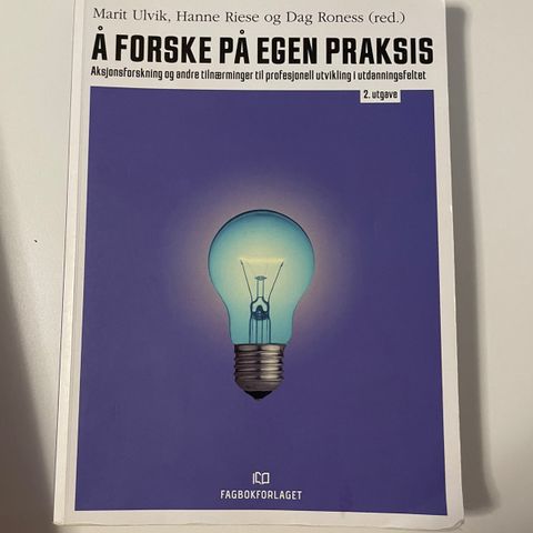 Å forske på egen praksis