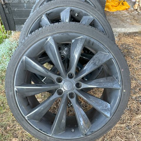 21" originale Tesla S felger