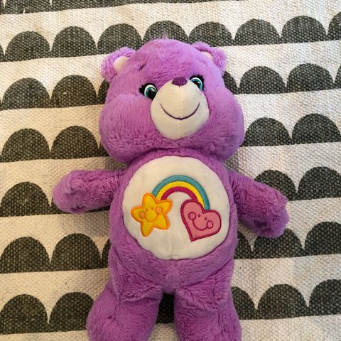 Carebear lilla bamse bjørn (hentes/sendes)