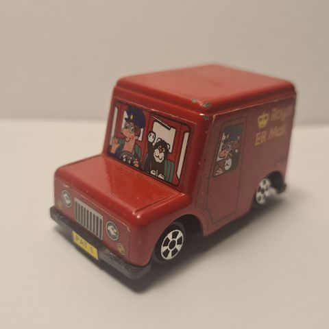 Postman Pat Lekebil i Metall fra 1983 - Vintage Ertl Lekebil -  1:64 Skala