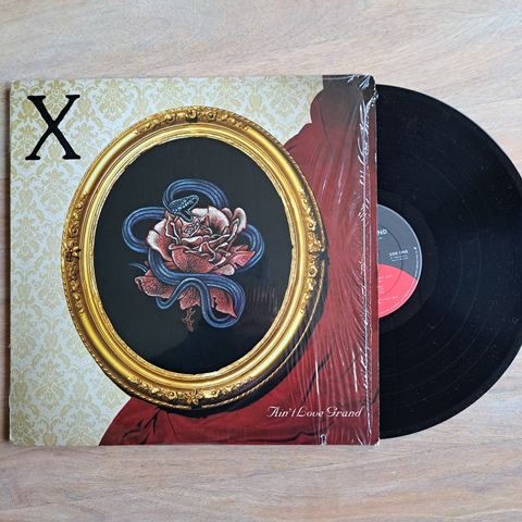 X - ain't love grand 1985 vinyl