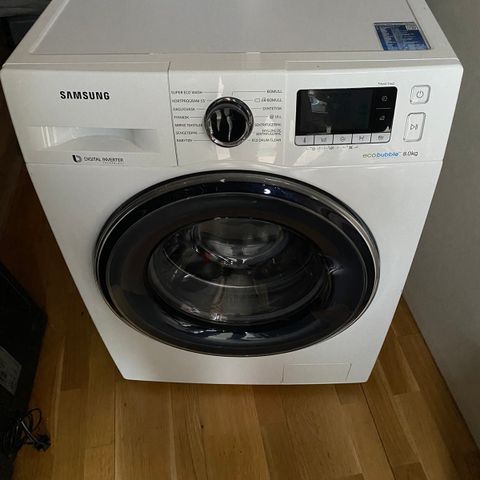 Samsung EcoBubble 8kg 1500o/min