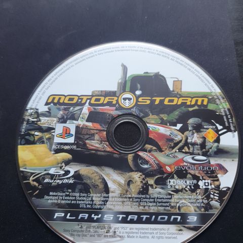 Motorstorm disk ps3