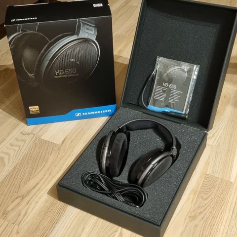 Sennheiser HD650 hodetelefoner