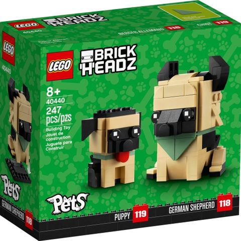 LEGO BrickHeadz Pets German Shepherd | Ny og uåpnet | 40440