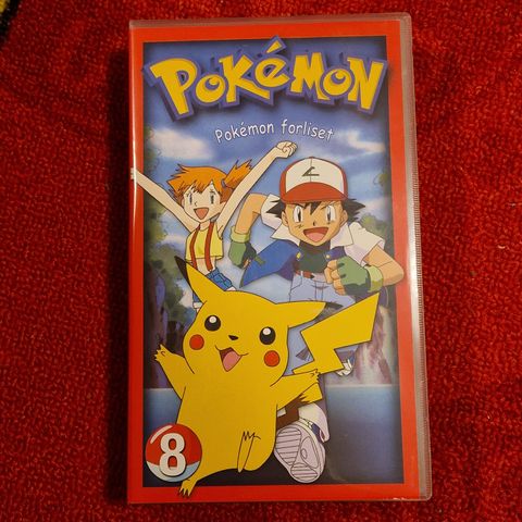 VHS Pokémon nr 8 pokémon forliset